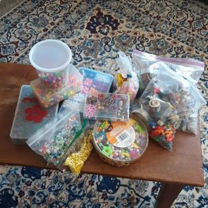 Crafting/jewelry beads galore!